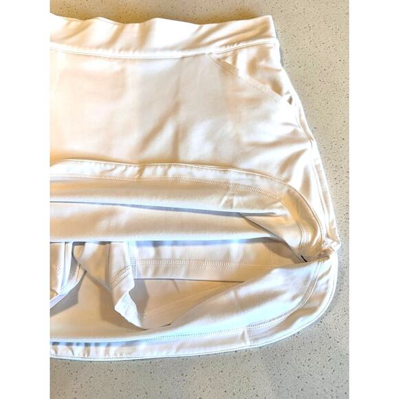 PETER MILLAR Women's Tennis Golf Skirt Skort White Small Sun Protection - Picture 4 of 7